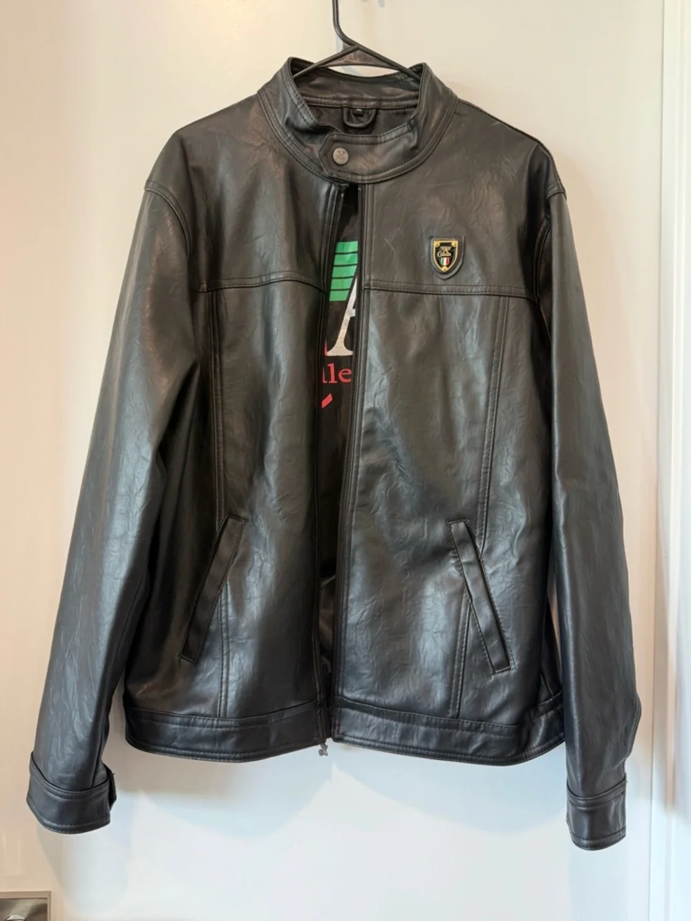 A Collezioni Leather Jacket Made in Italy